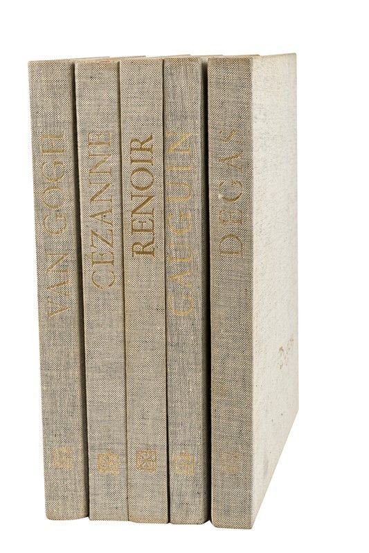 Lotto di 5 libri &quot;I grandi pittori&quot;
