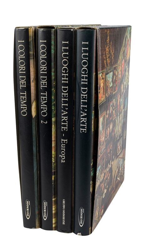 Lotto di 4 libri Storia dell&#39;arte