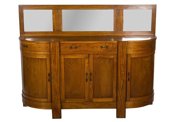 Buffet in legno di rovere