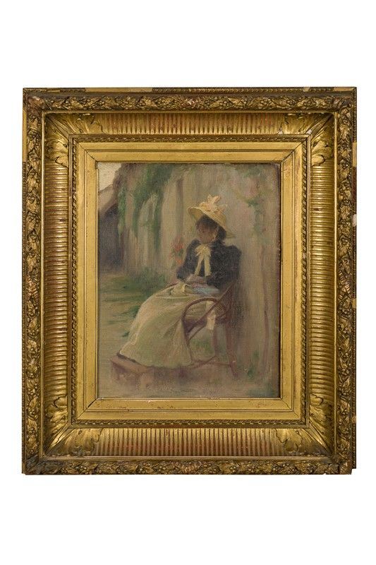 Lady resting