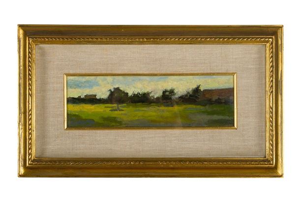 Paesaggio con alberi