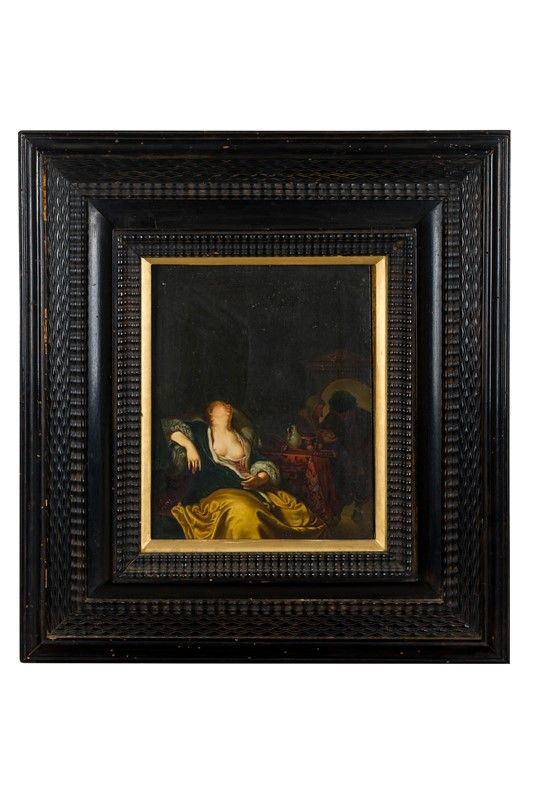 Copy from &quot;The Dutch Courtesan&quot; by Van Mieris