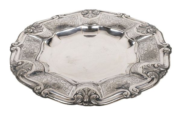 Silver centerpiece