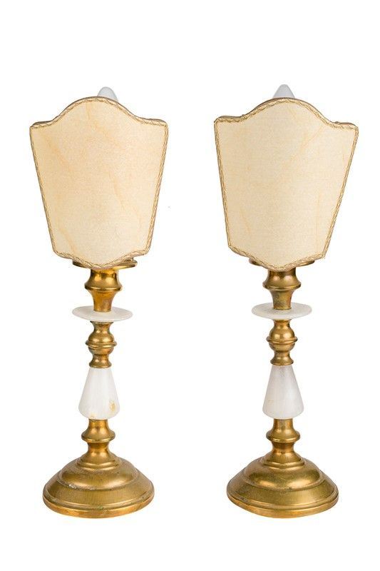 Coppia di lampade