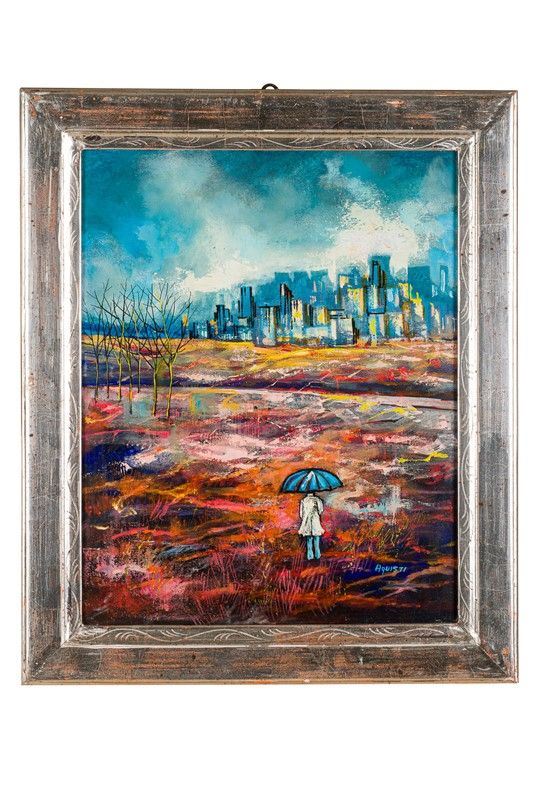 Danilo Aquisti - Man with umbrella