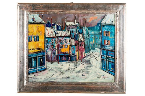 Danilo Aquisti - Parigi innevata