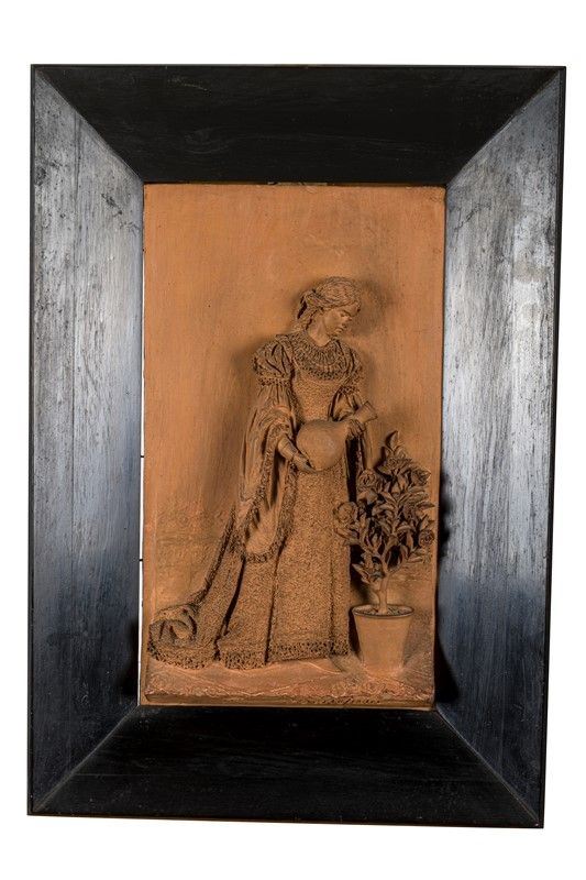 Vincenzo De Stefani - Lady with vase