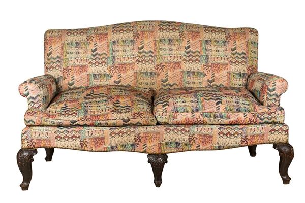 Divano in stile Chippendale