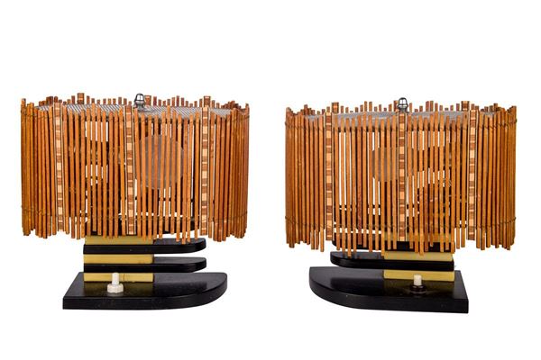 Coppia di lampade design