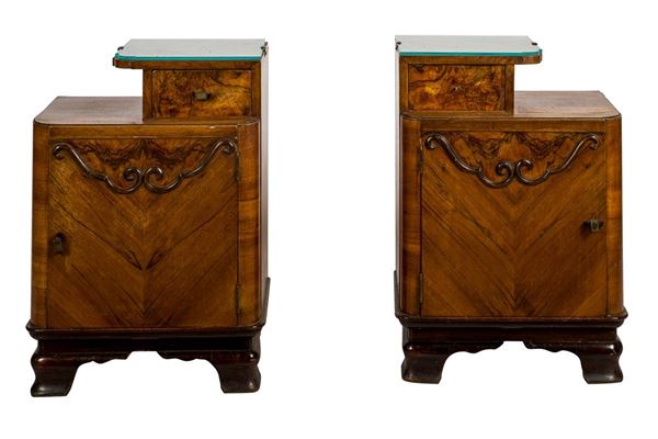 Pair of bedside tables