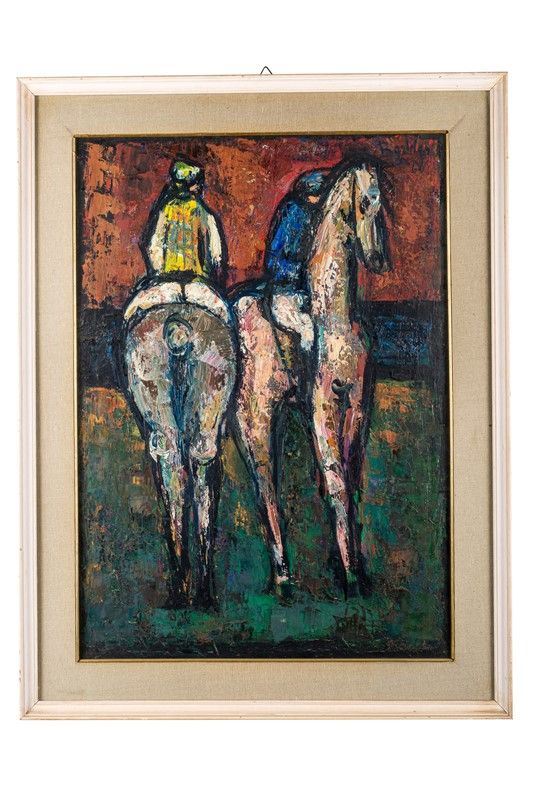 Two jockeys