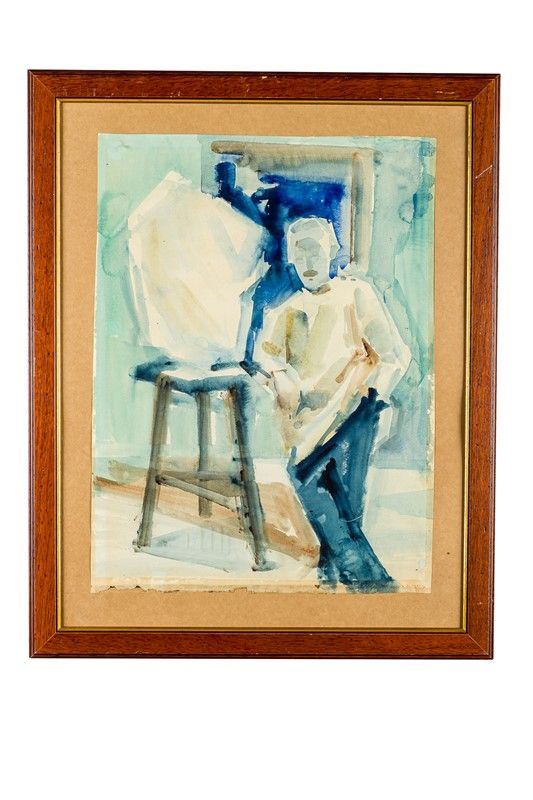Theodoor Heynes - Beeldhower nell&#39;atelier