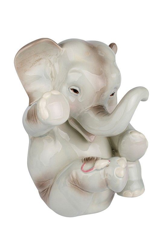 Elefante con topolino