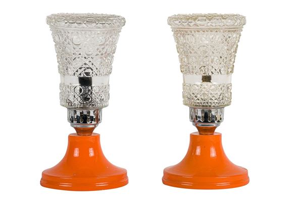 Pair of vintage lamps