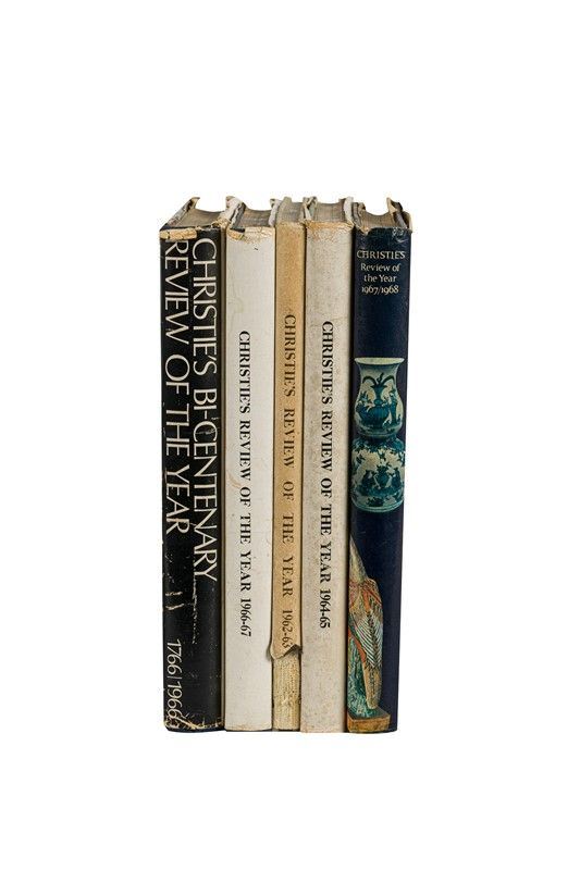 Lot of 5 Christie&#39;s annuals