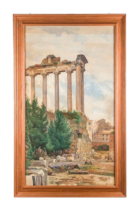 Filippo Anivitti - Roman ruins