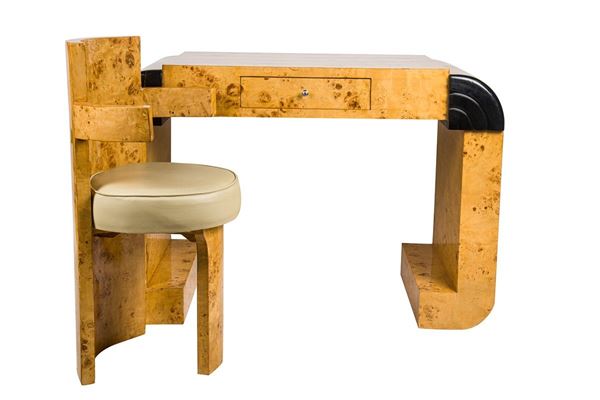 Art Deco style desk and chair