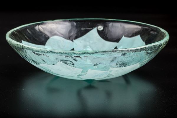 Glass centerpiece
