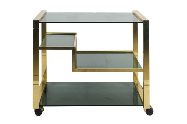 Romeo Rega (attr.) - Multi-shelf trolley