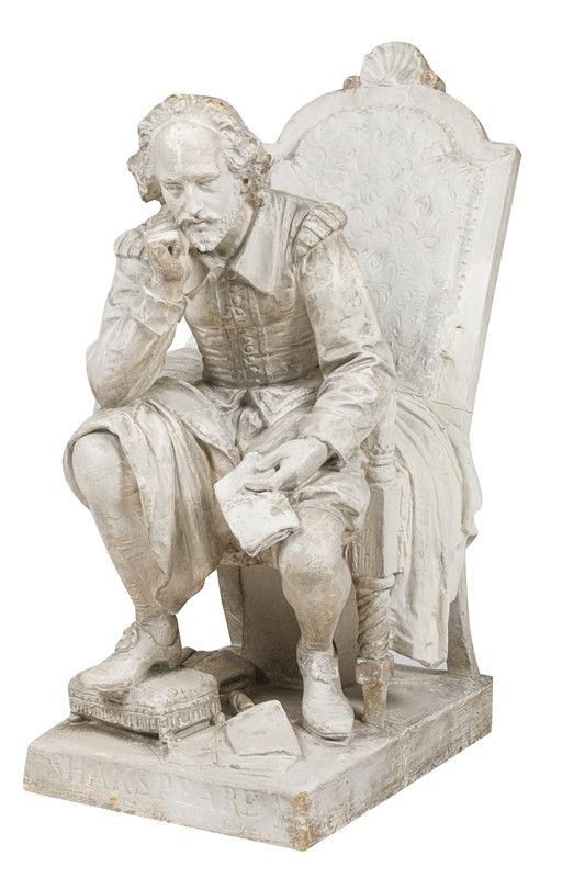 Michele Tripisciano, calco da - Shakespeare in meditation