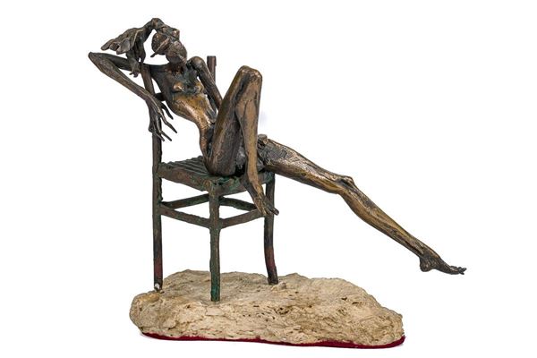 Nuccio Fontanella - Seated female figure