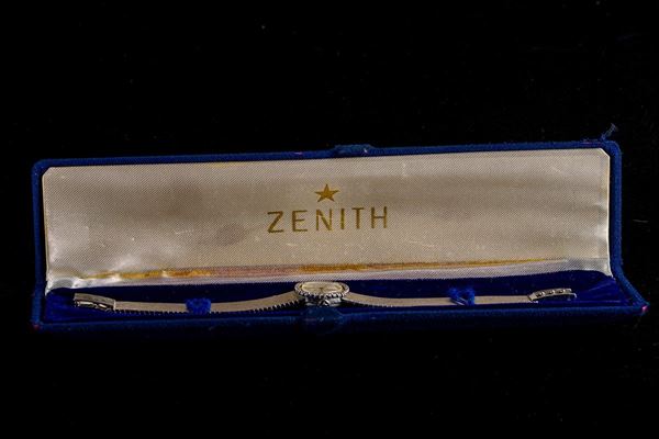 18kt white gold women&#39;s watch