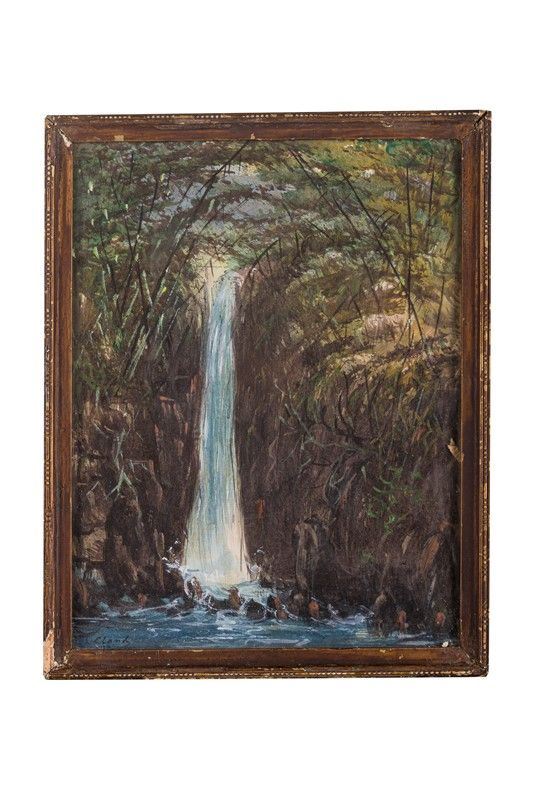 Scorcio con cascata