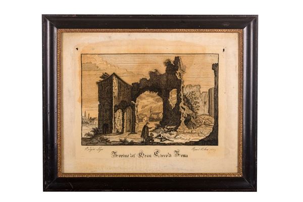 Rovine del gran circo di Roma