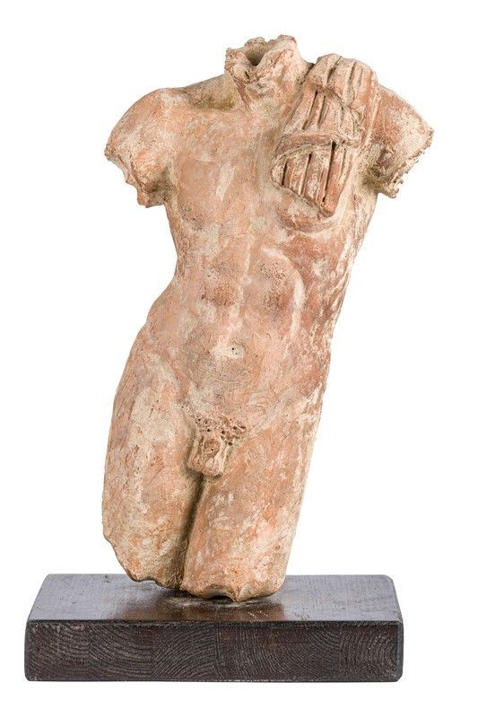 Headless half-length with toga