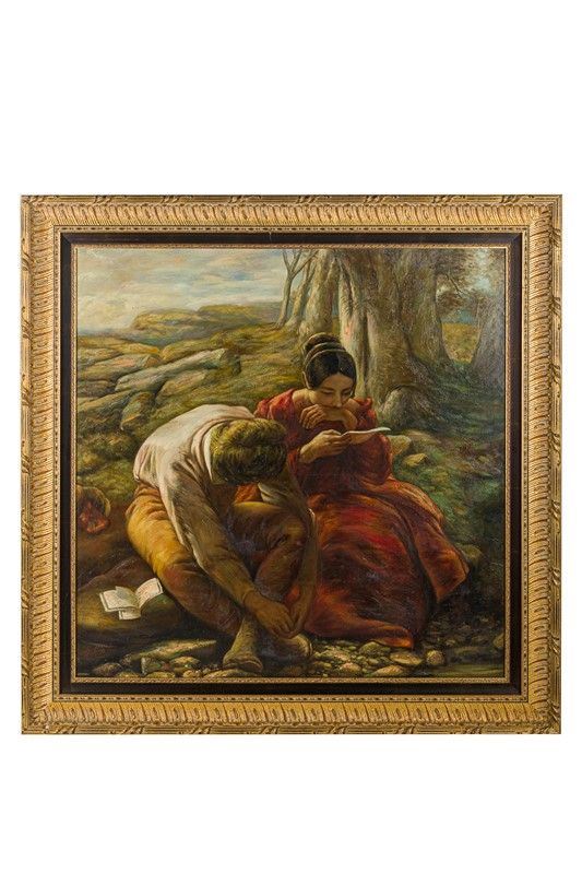 William Mulready, copia da - Scena galante