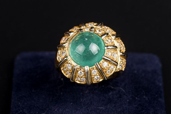 Anello in oro giallo 18kt