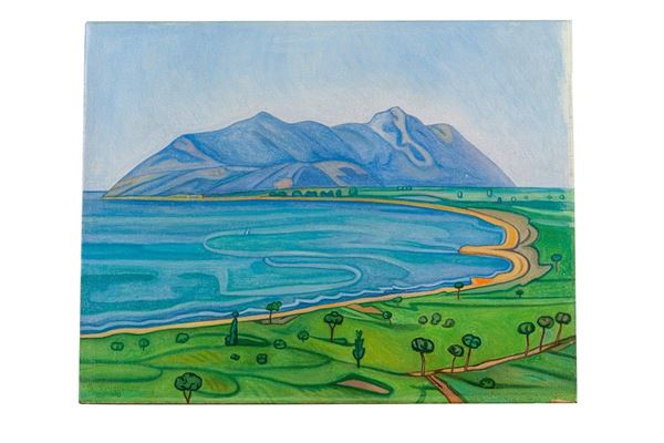 Benvenuto Ferrazzi - Veduta di promontorio