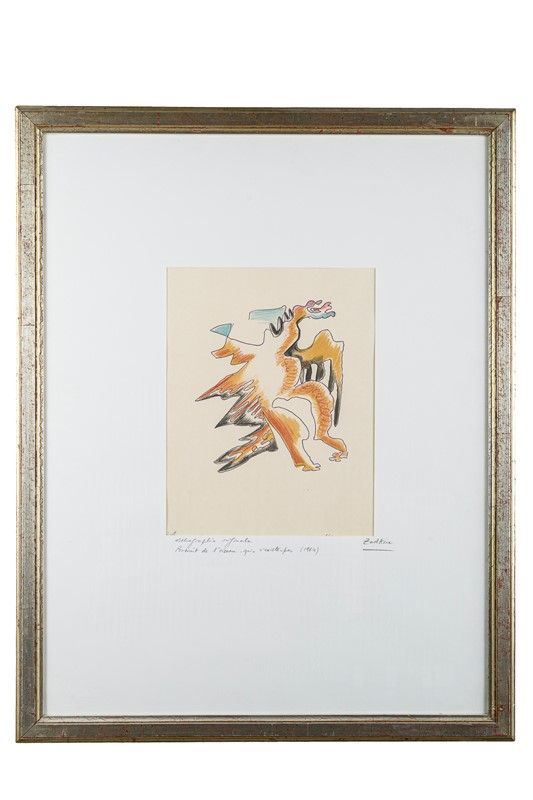 Ossip Zadkine - Portrait de l&#39;oiseau qui n&#39;existe pas