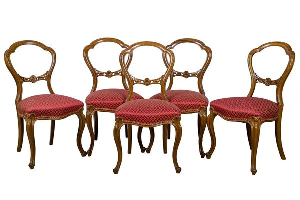 Lot of 5 chairs