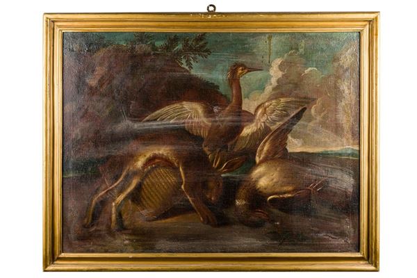 Landscape with game