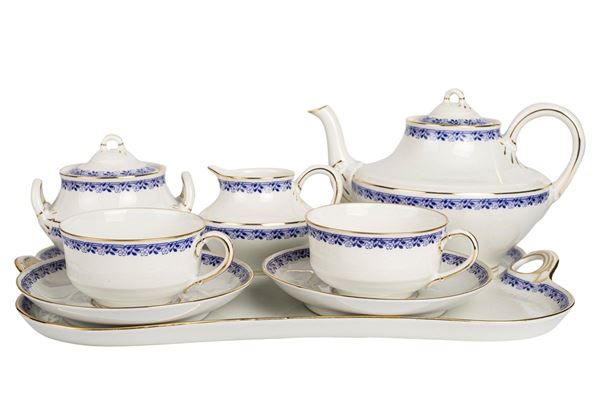 Ginori t&#234;te-&#224;-t&#234;te tea set