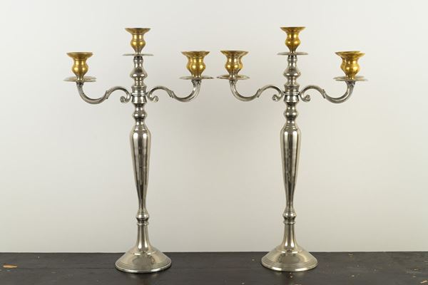 Coppia di candelabri