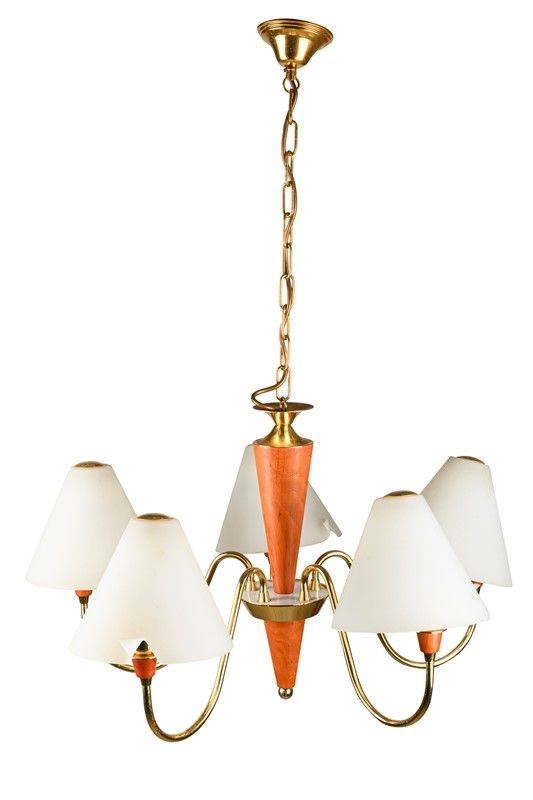 Lampadario a sei bracci