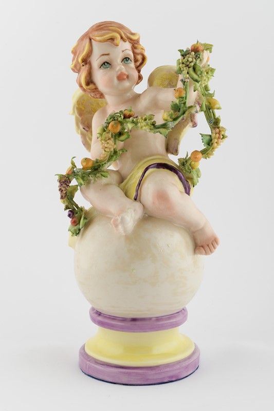Angel with fruit festoon
