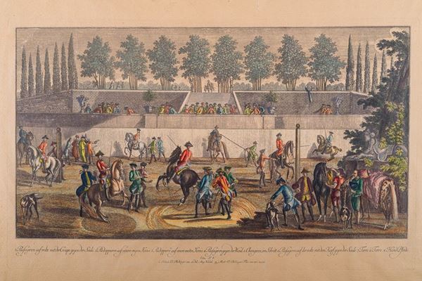 Johan Elias &amp; Martin Elias Ridinger - Giochi equestri