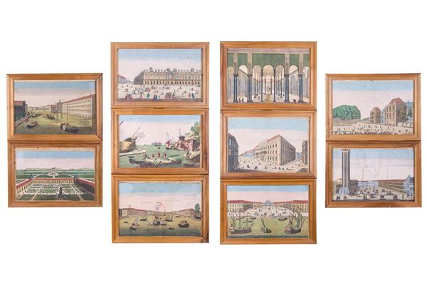 Optical views of European cities