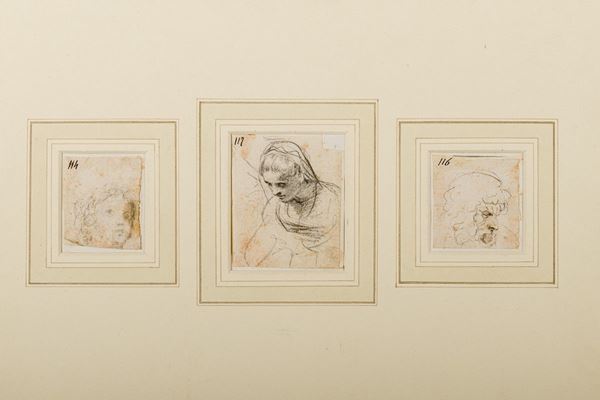 Three studies of faces