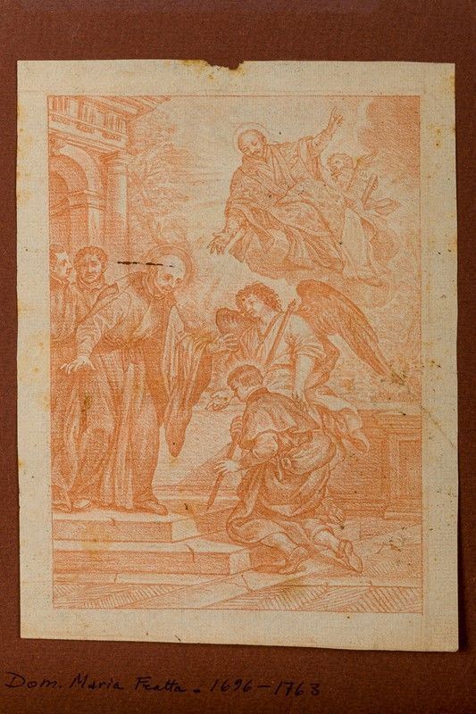 Domenico Maria Fratta (attr. a) - Scena religiosa