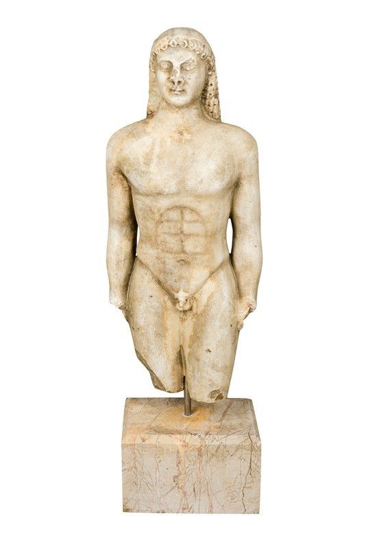 Torso di kouros greco