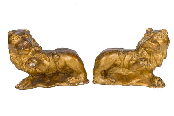 Pair of lions