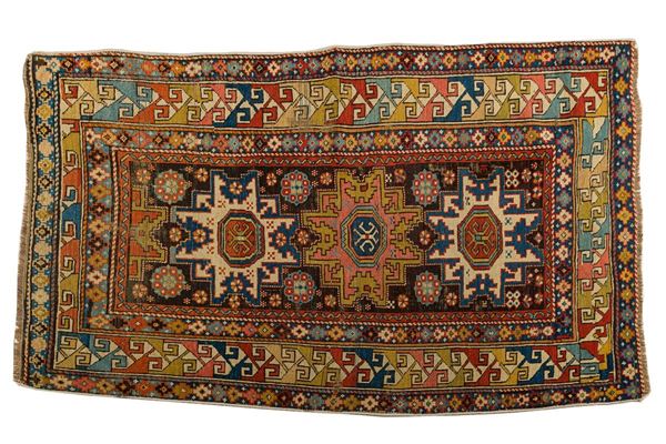 Vintage Caucasian carpet