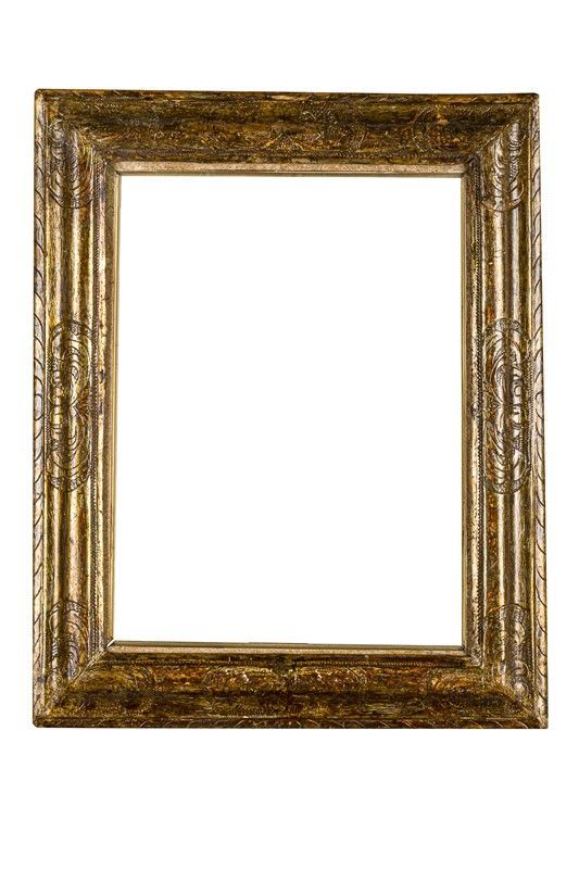 Graffiti and silver frame