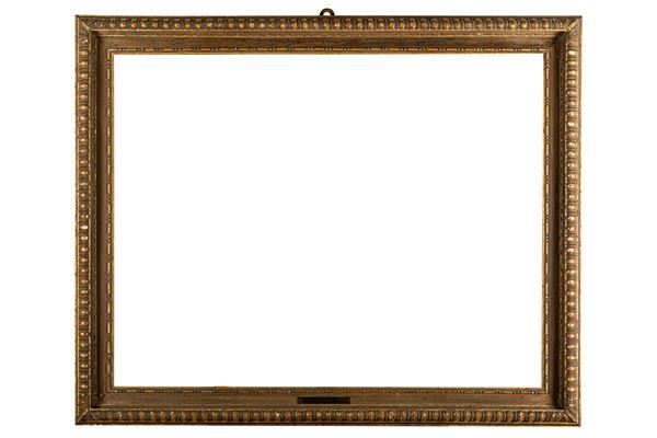 Carved wooden frame