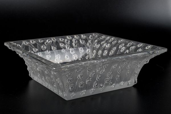 Lalique glass centerpiece