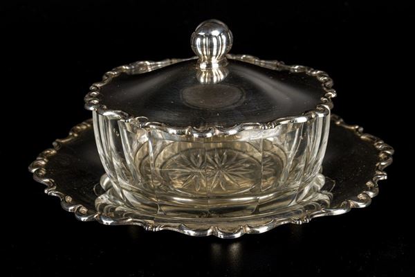 Silver cheese bowl